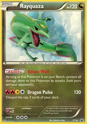 Rayquaza XY64 XY Promos