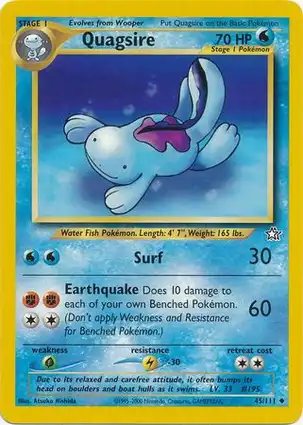 Quagsire 45/111 Neo Genesis