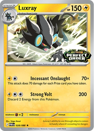 Luxray 028/088 Perfect Order
