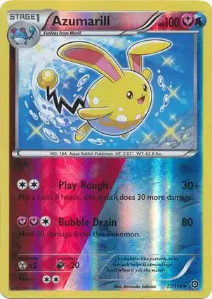 Azumarill 77/114 Steam Siege