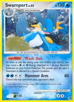 Swampert 9/106 Great Encounters