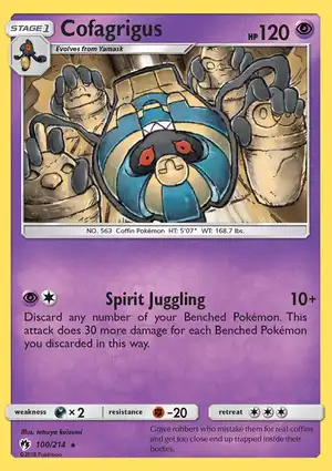 Cofagrigus 100/214 Lost Thunder