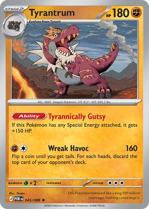 Tyrantrum 045/088 Perfect Order