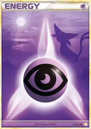 Psychic Energy 119/123 HeartGold & SoulSilver