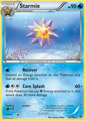 Starmie 34/146 XY