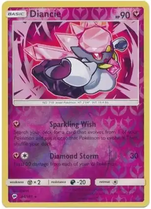 Diancie 94/147 Burning Shadows