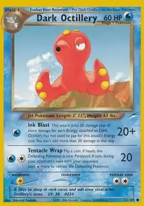 Dark Octillery 62/105 Neo Destiny