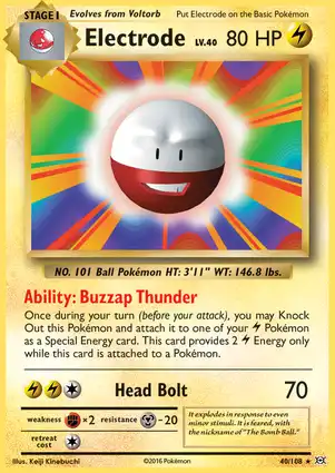 Electrode 40/108 Evolutions