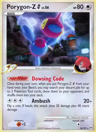 Porygon-Z G 26/99 Arceus