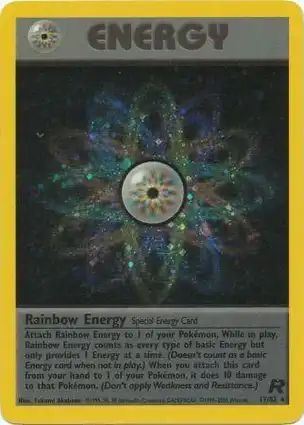 Rainbow Energy 17/82 Team Rocket