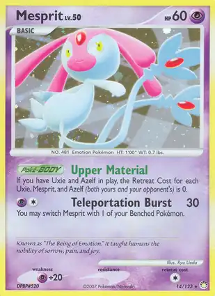 Mesprit 14/123 Mysterious Treasures