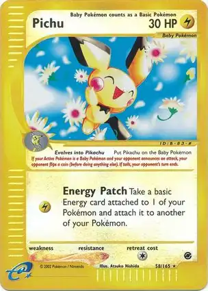 Pichu 58/165 Expedition Base Set