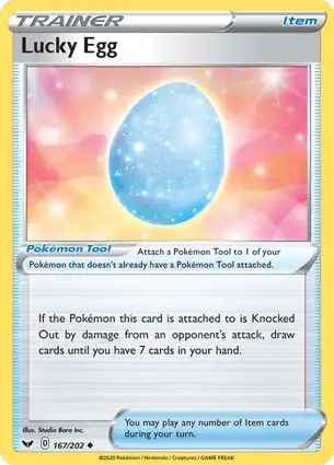 Lucky Egg 167/202 Sword & Shield