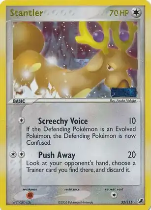 Stantler 32/115 EX Unseen Forces