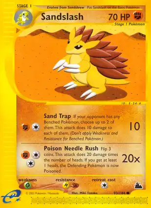 Sandslash 93/144 Skyridge