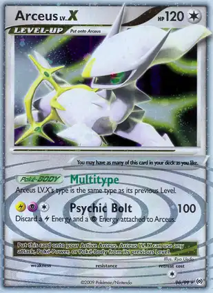 Arceus LV.X 96/99 Arceus