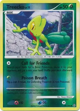 Treecko 79/100 Stormfront