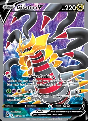 Giratina V 185/196 Lost Origin
