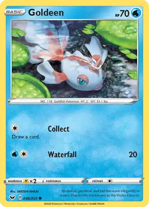Goldeen 046/202 Sword & Shield