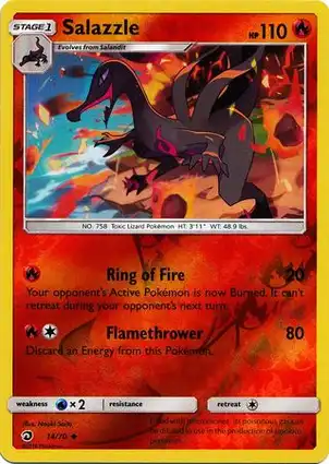 Salazzle 14/70 Dragon Majesty