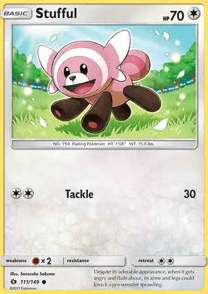 Stufful 111/149 Sun & Moon