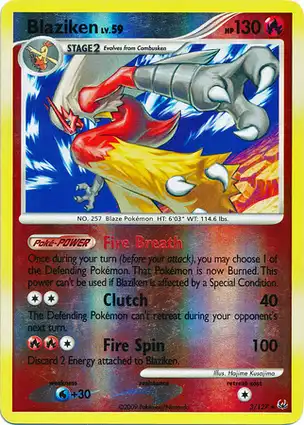 Blaziken 3/127 Platinum