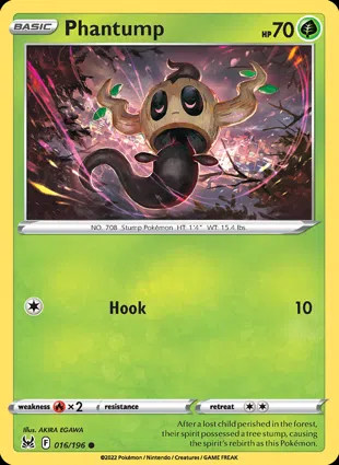Phantump 016/196 Lost Origin