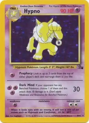 Hypno 8/62 Fossil