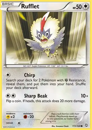 Rufflet 111/124 Dragons Exalted