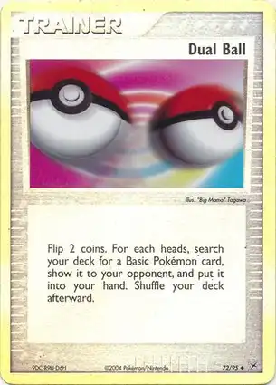 Dual Ball 72/95 EX Team Magma vs Team Aqua