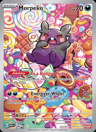 Morpeko 206/182 Paradox Rift