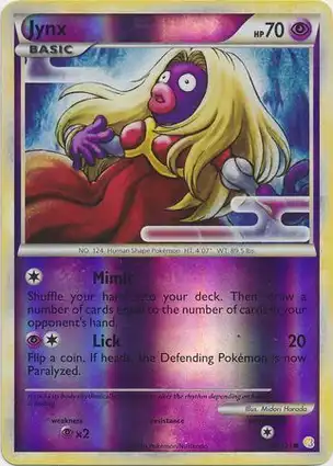 Jynx 69/123 HeartGold & SoulSilver