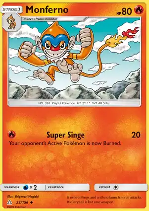Monferno 22/156 Ultra Prism