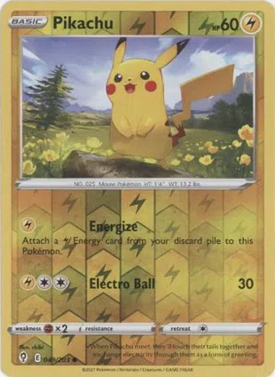 Pikachu 049/203 Evolving Skies