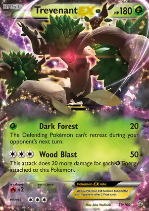 Trevenant-EX 19/160 Primal Clash