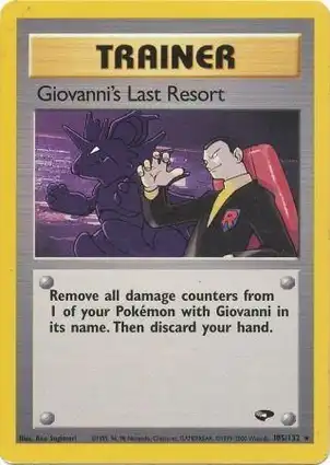 Giovanni's Last Resort 105/132 Gym Challenge