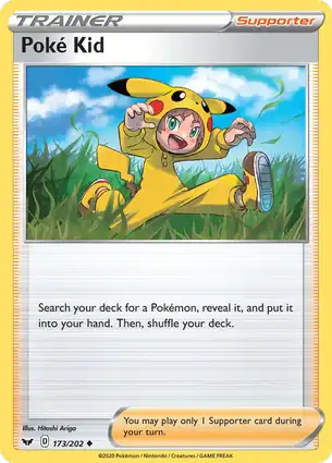 Poké Kid 173/202 Sword & Shield