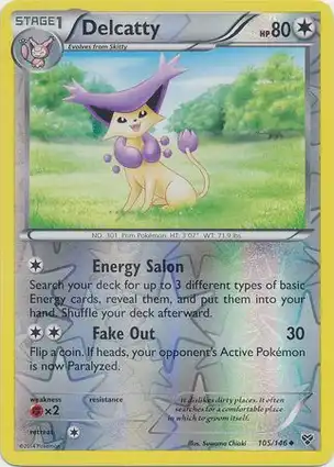 Delcatty 105/146 XY