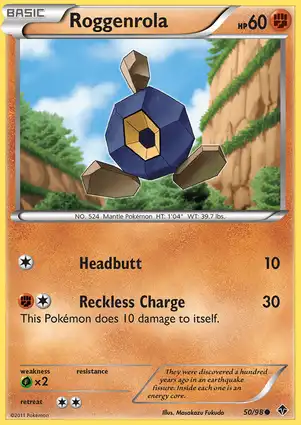 Roggenrola 50/98 Emerging Powers
