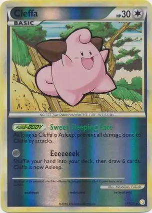 Cleffa 17/123 HeartGold & SoulSilver