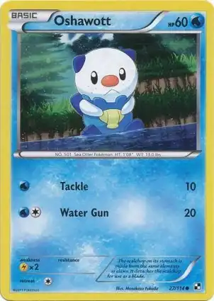 Oshawott 27/114 Black & White