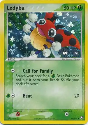 Ledyba 64/109 EX Team Rocket Returns