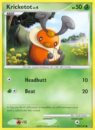 Kricketot 109/147 Supreme Victors