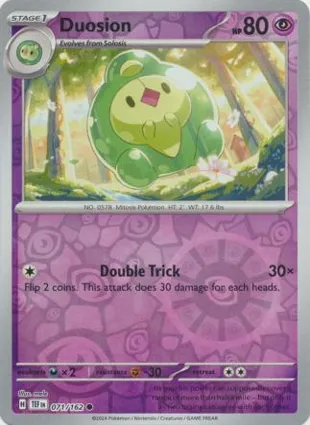 Duosion 071/162 Temporal Forces