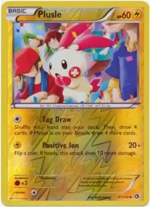 Plusle 47/113 Legendary Treasures