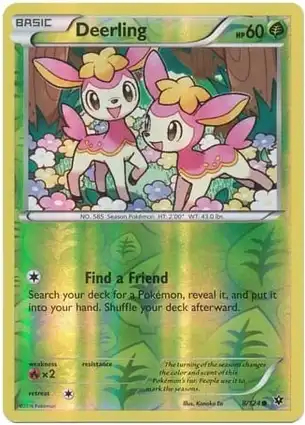 Deerling 8/124 Fates Collide