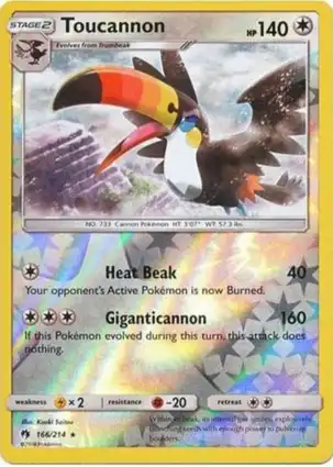 Toucannon 166/214 Lost Thunder