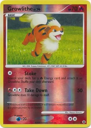 Growlithe 63/111 Rising Rivals
