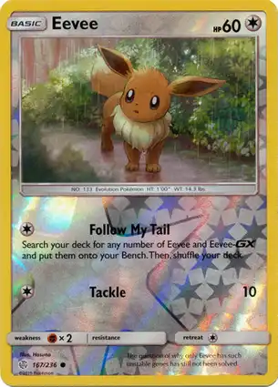 Eevee 167/236 Cosmic Eclipse