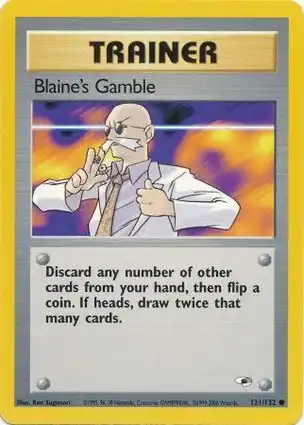 Blaine's Gamble 121/132 Gym Heroes
